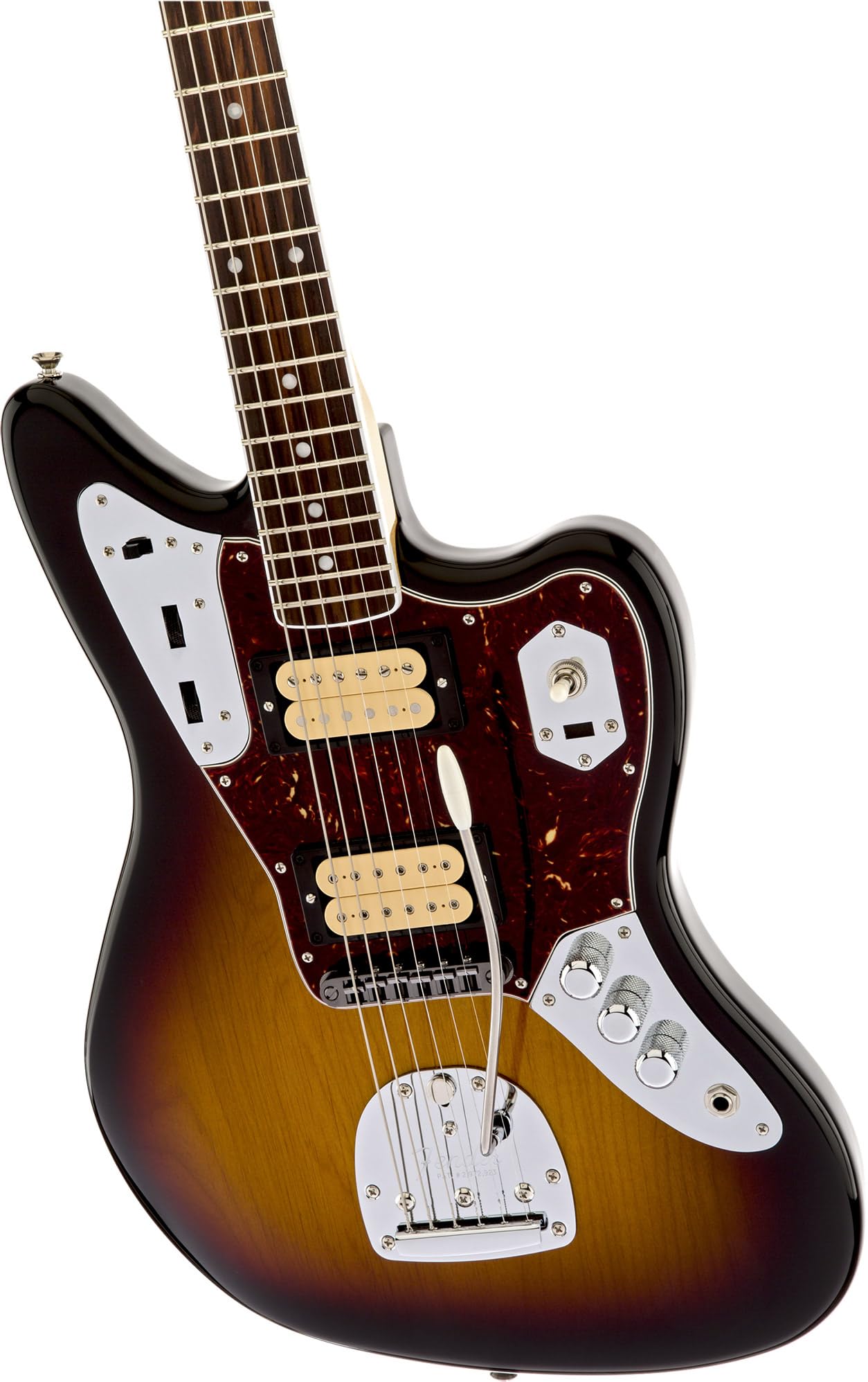 Fender Kurt Cobain Jaguar - 3-Color Sunburst w/ Guitar Cleaning Kit