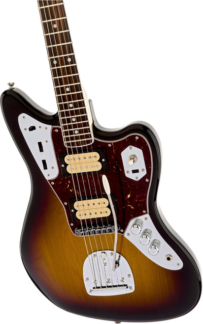 Fender Kurt Cobain Jaguar - 3-Color Sunburst w/ Guitar Cleaning Kit