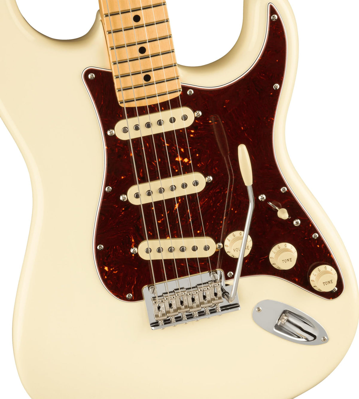 Fender American Professional II Stratocaster - Olympic White w/ Cleaning Kit