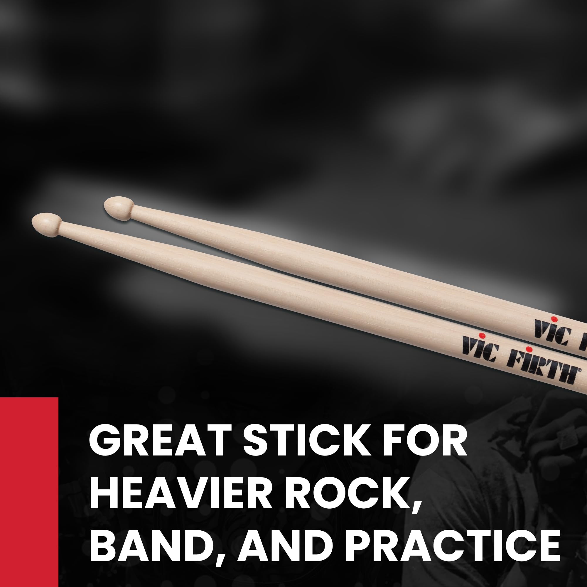 Vic Firth American Classic 2B Drumsticks