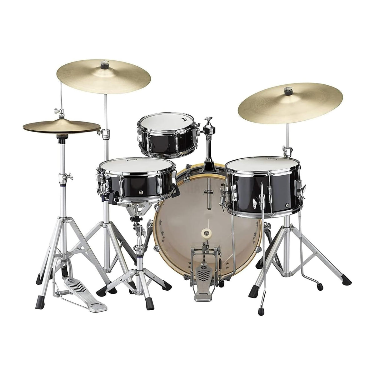 Yamaha SBP0F4H Stage Custom Hip 4-Piece Drum Shell Pack - Raven Black