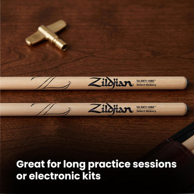 Zildjian 5A Anti-Vibe Wood Drumsticks - 6 Pack