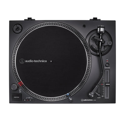 Audio-Technica AT-LP120XUSB Direct-Drive Turntable - Black w/ Headphones