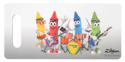 Zildjian ZKIDS Crayola Kids Drumsticks - 4 Pack w/ Practice Pad
