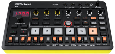 Roland AIRA Compact P-6 Creative Sampler w/ Audio Cable