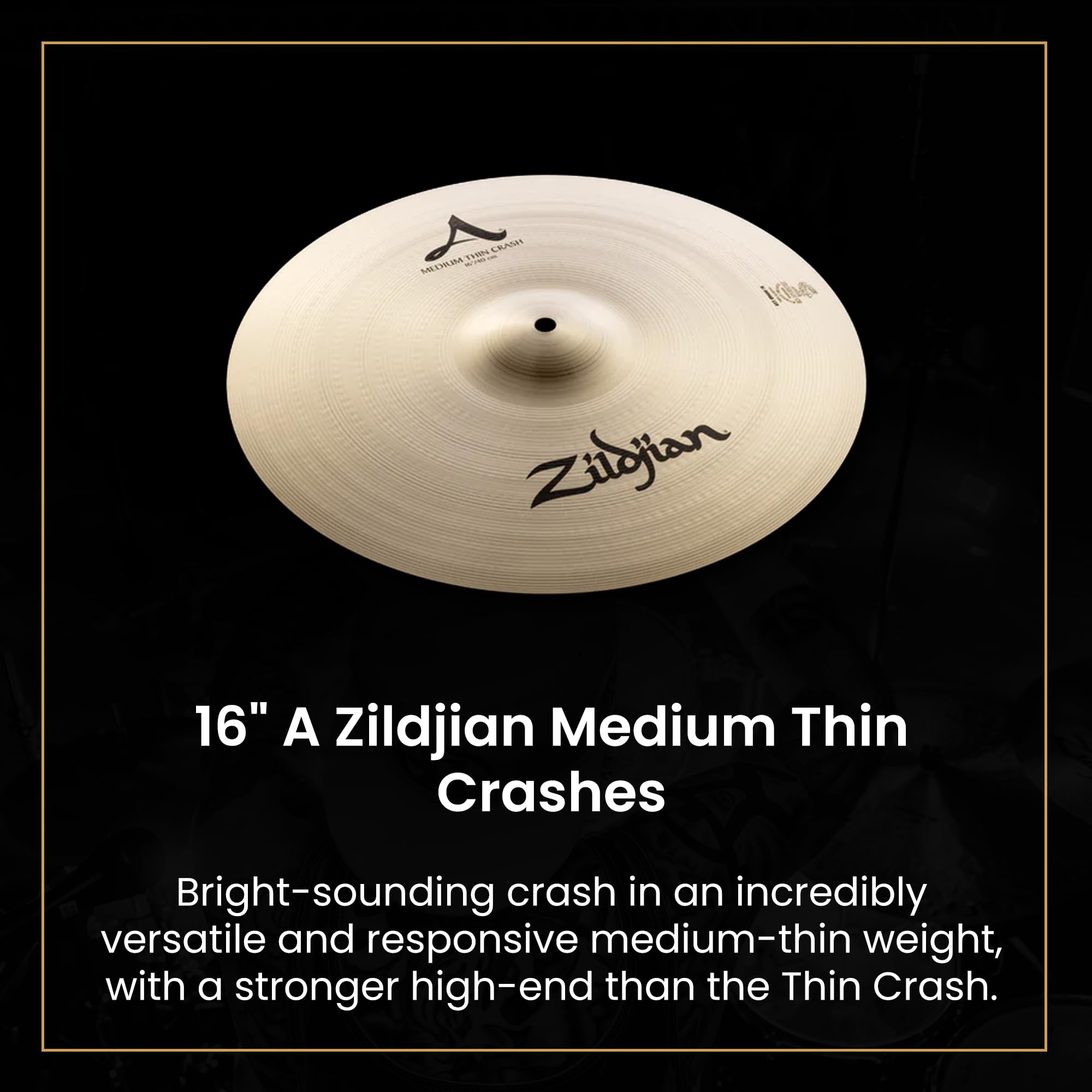 Zildjian A391 A Sweet Ride Cymbal Pack w/ Cymbal Bag