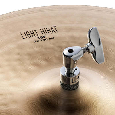 Zildjian K0926 16" K Light Hi-Hat Cymbals Pair w/ Drumstick Bag