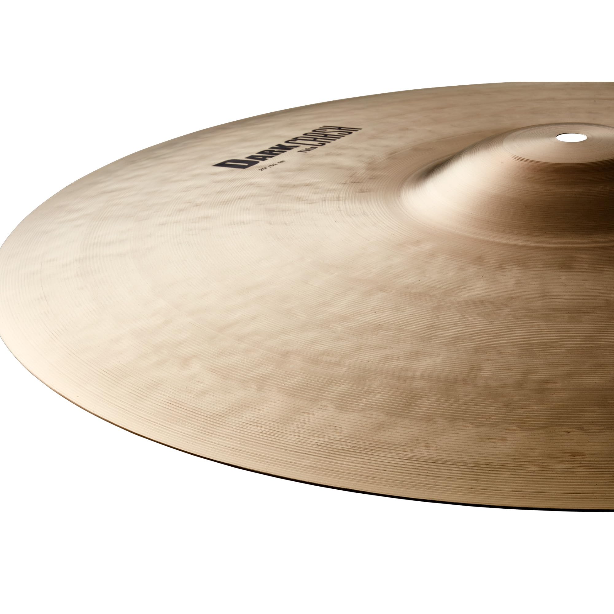 Zildjian K0912 20" K Dark Thin Crash Cymbal w/ Drumstick Bag