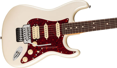 Fender Player II Modified Stratocaster HSS Floyd Rose - Olympic Pearl w/ Instrument Cable