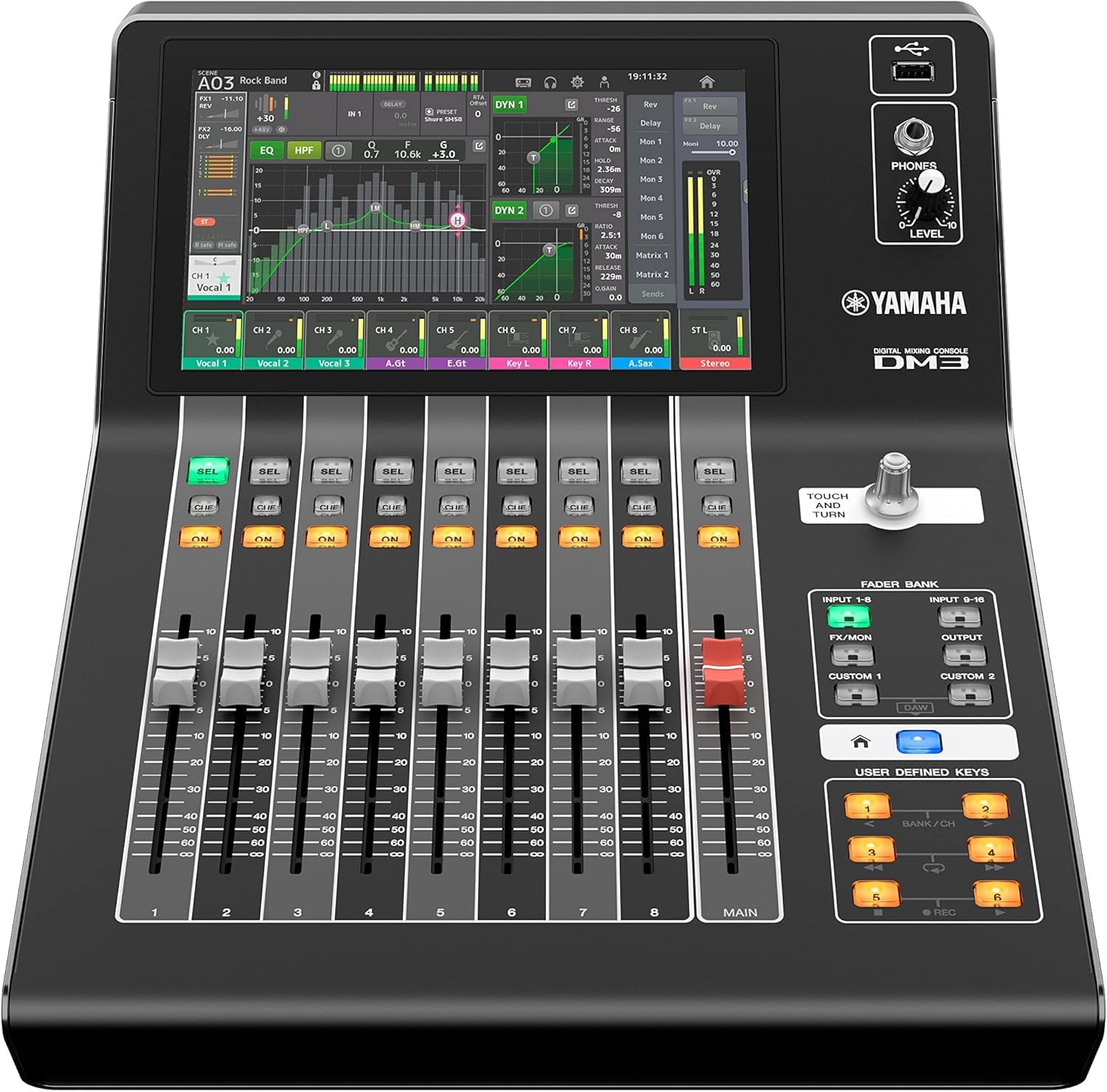 Yamaha DM3 Standard 22-Channel Digital Mixing Console