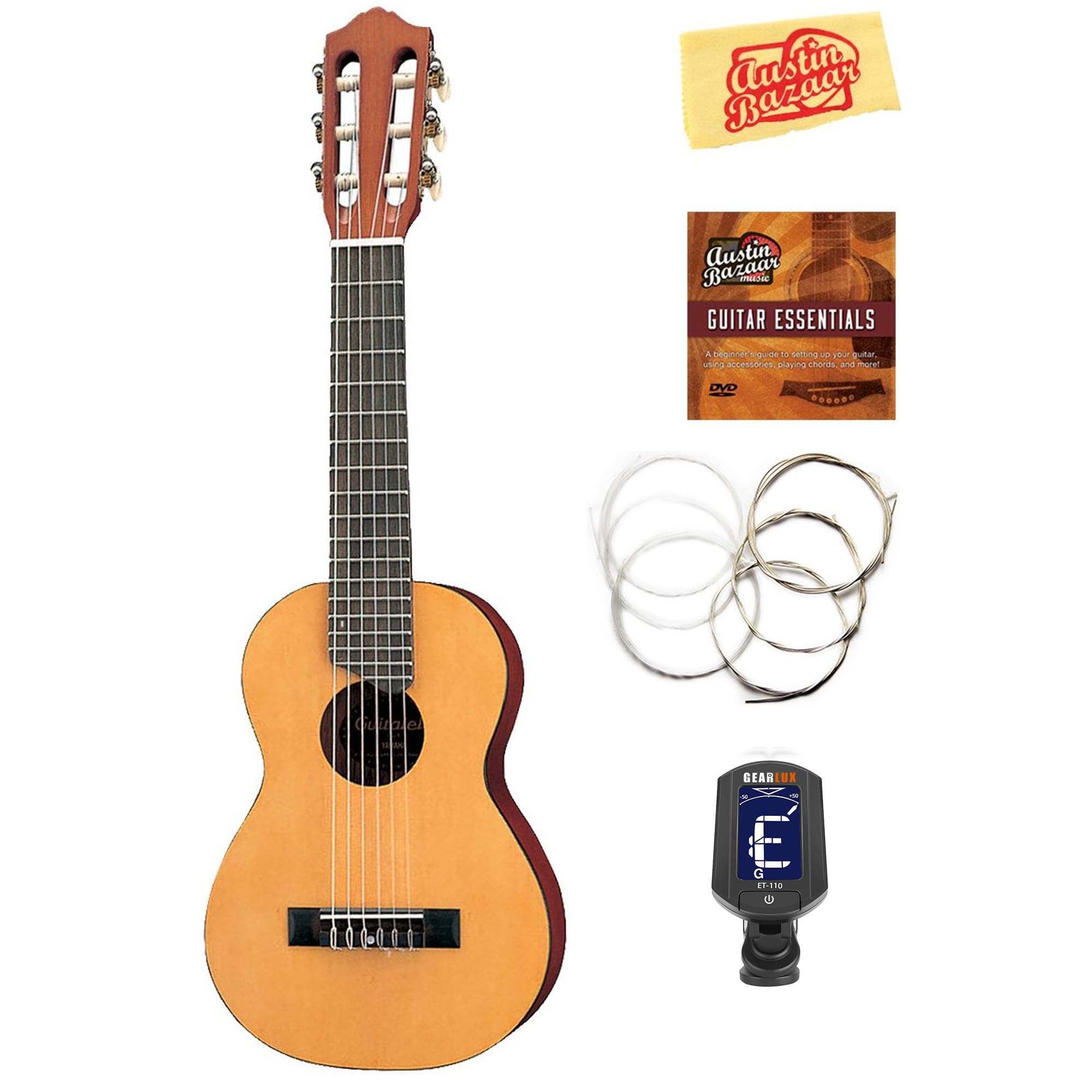 Yamaha GL1 Guitalele Guitar Ukulele - Natural w/ Tuner