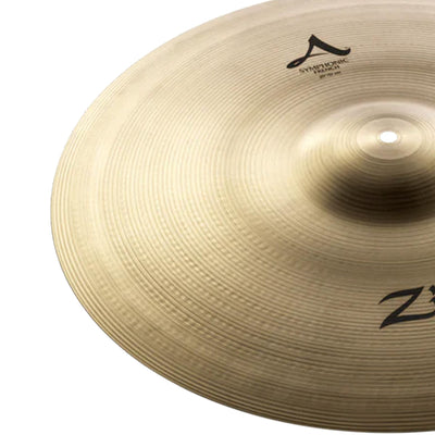 Zildjian A0429 20" A Symphonic French Tone Hand Cymbals - Pair w/ Drumstick Bag