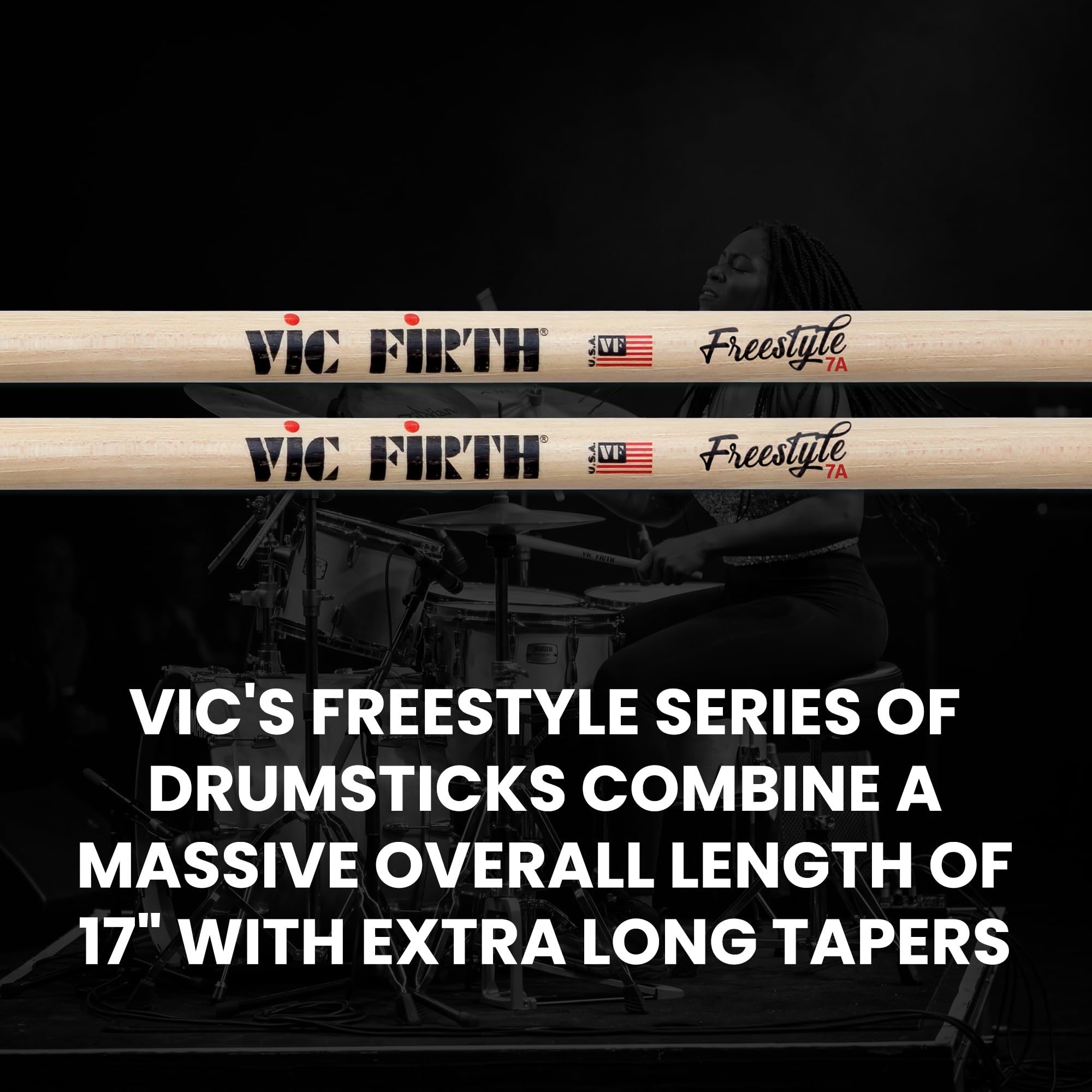 Vic Firth American Concept Freestyle 7A Drumsticks