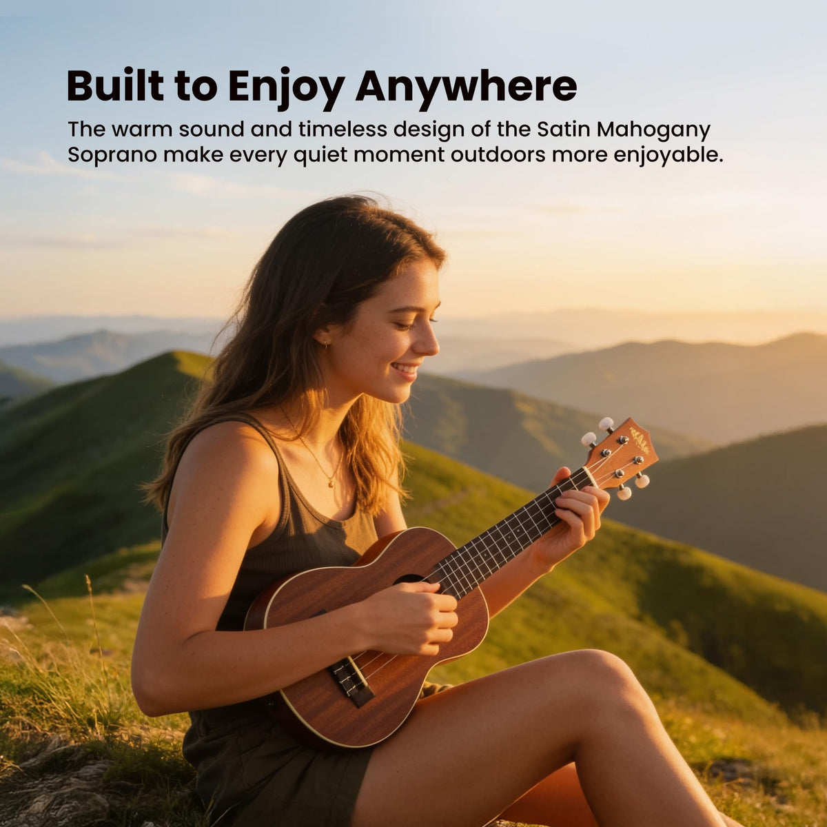 Kala KA-S Satin Mahogany Soprano Ukulele