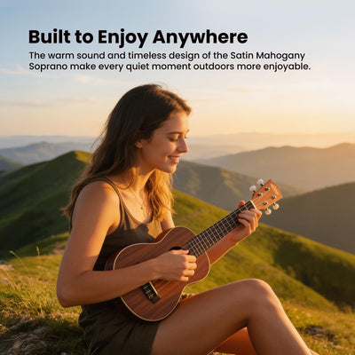 Kala KA-S Satin Mahogany Soprano Ukulele