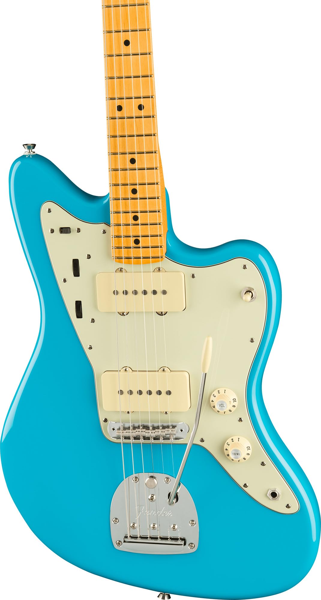 Fender American Professional II Jazzmaster - Miami Blue w/ Guitar Cleaning Kit