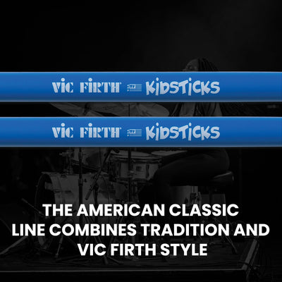 Vic Firth American Classic Blue Kidsticks