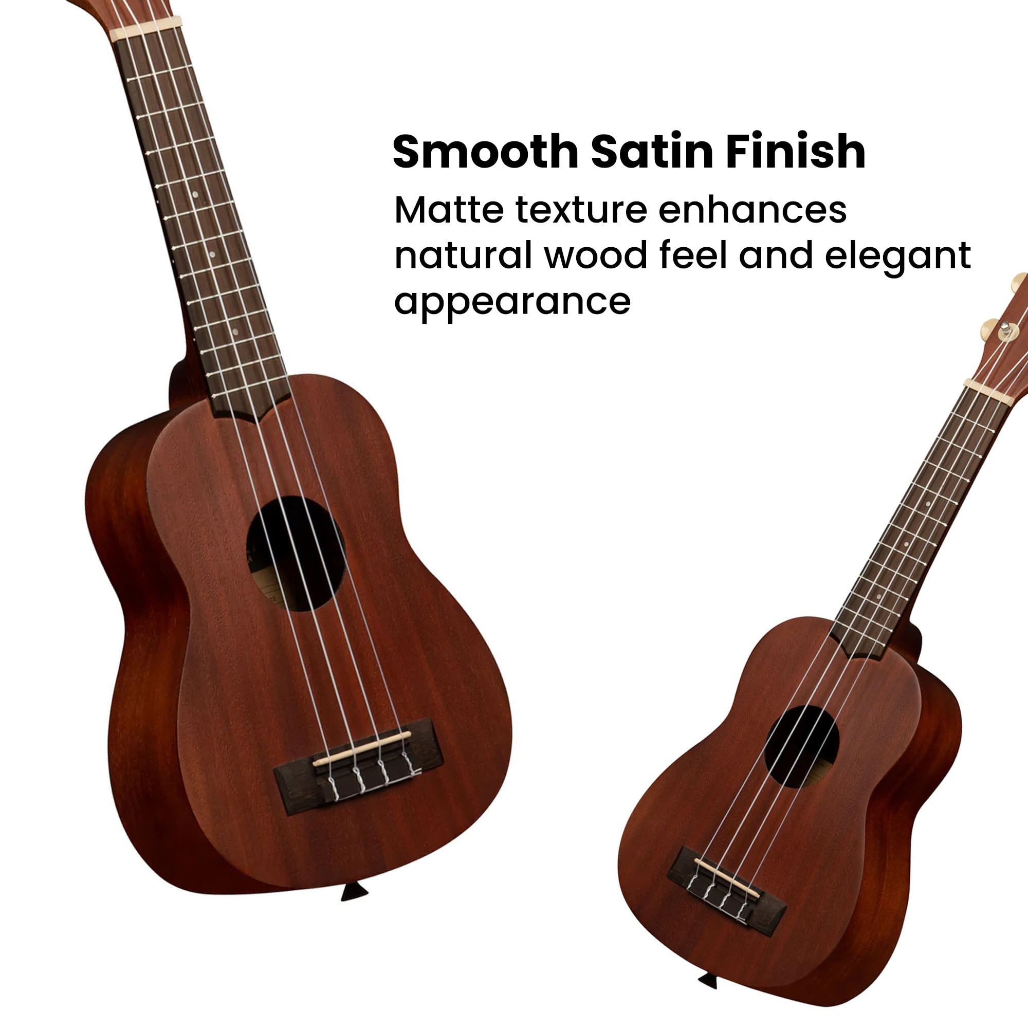 Kala MK-S Makala Soprano Ukulele w/ Hard Case