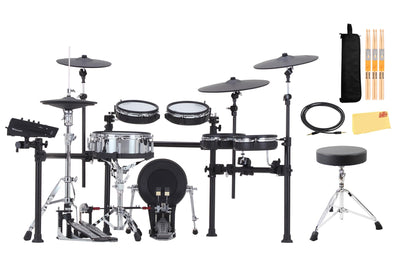 Roland TD713 V-Drums Electronic Drum Set w/ Drum Throne