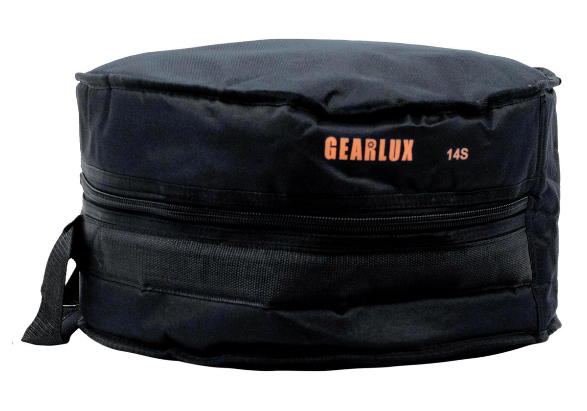 Gearlux 5-Piece Drum Bag Set for 10" Tom, 12" Tom, 14" Tom, 14" Snare, and 22" Bass