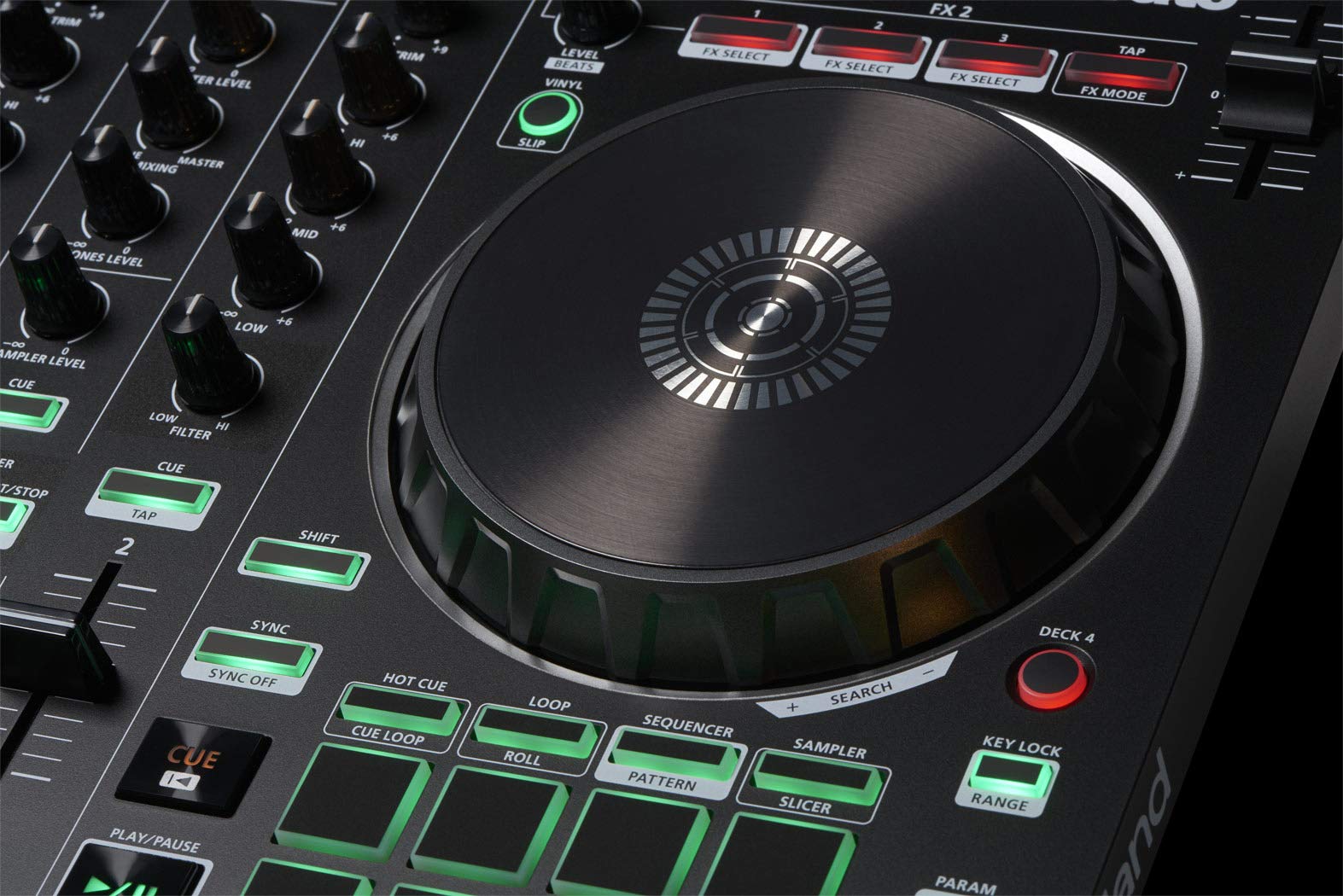 Roland DJ-202 DJ Controller w/ Stand