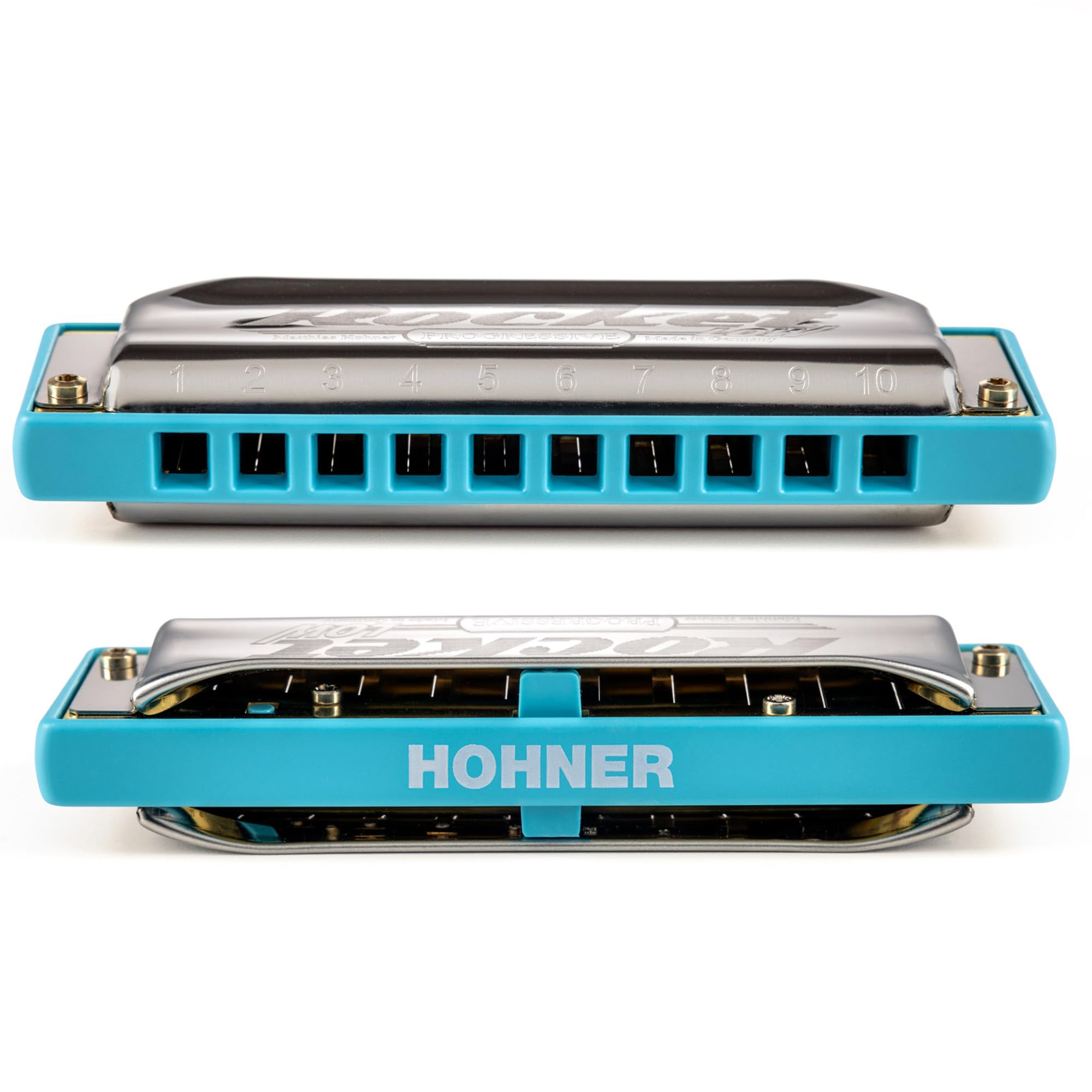 Hohner Rocket Low Harmonica - Key of Low E Flat w/ Key Stickers