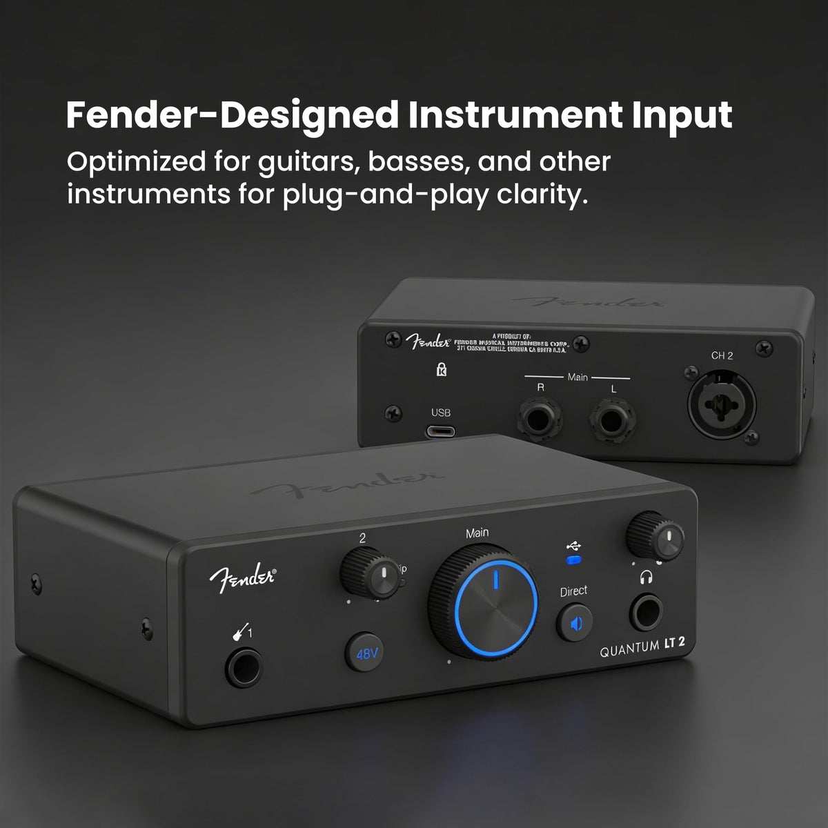 Fender Quantum Complete Kit w/ XLR Cable