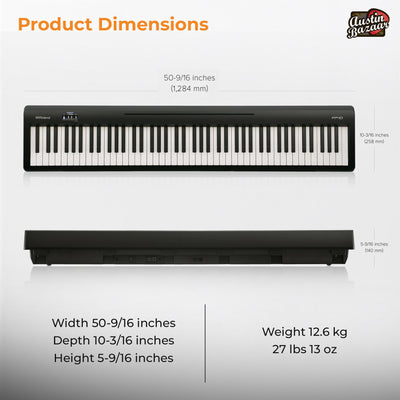 Roland FP-10 88-Key Digital Piano w/ Furniture Stand
