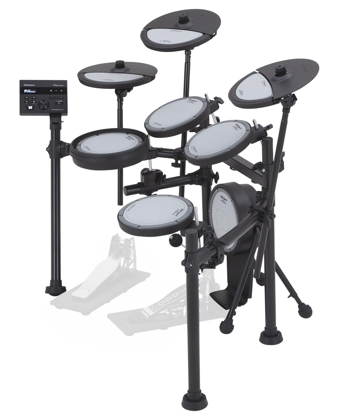 Roland VQD106 V-Drums Quiet Design Kit w/ Drum Throne