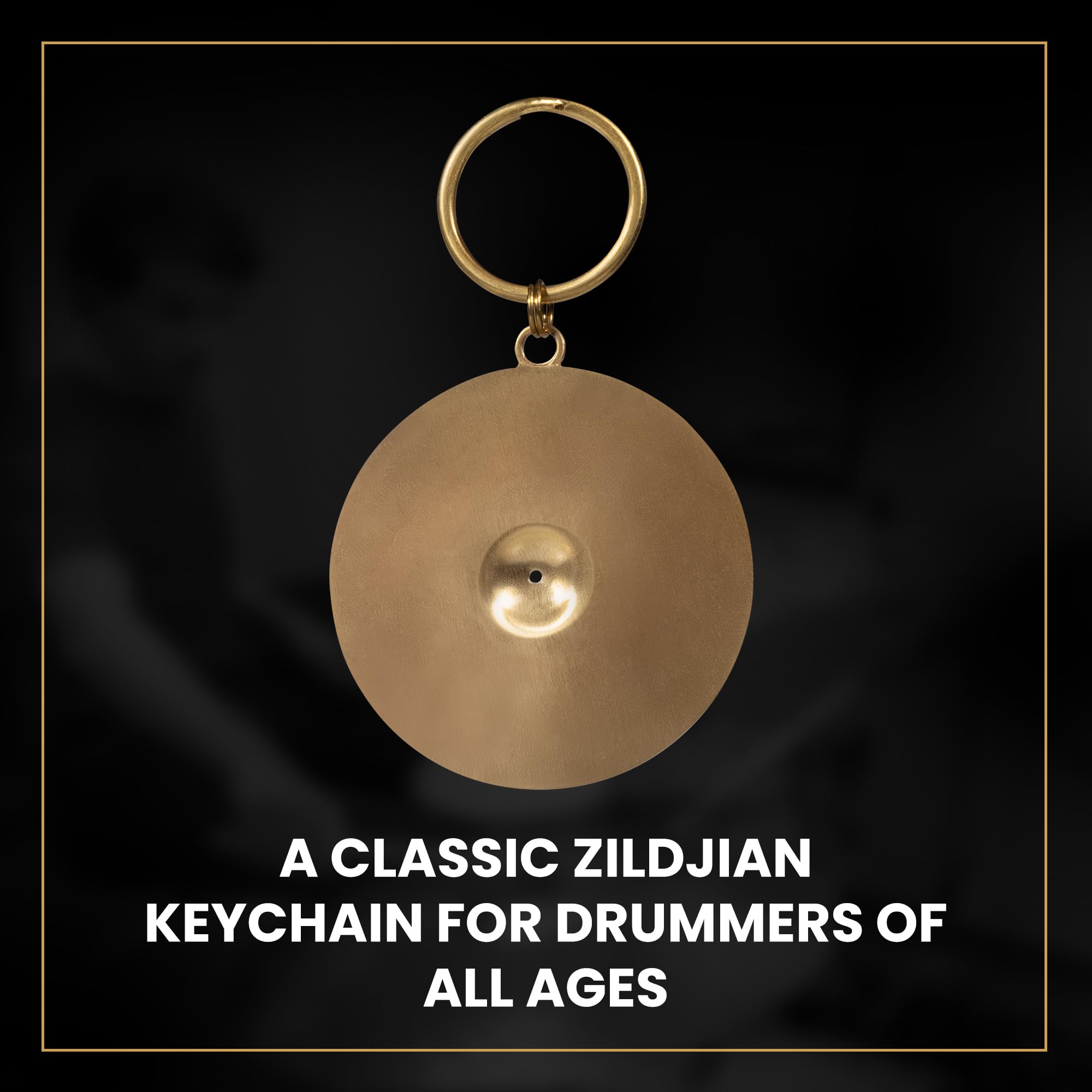 Zildjian ZKEYCHAIN Cymbal Keychain