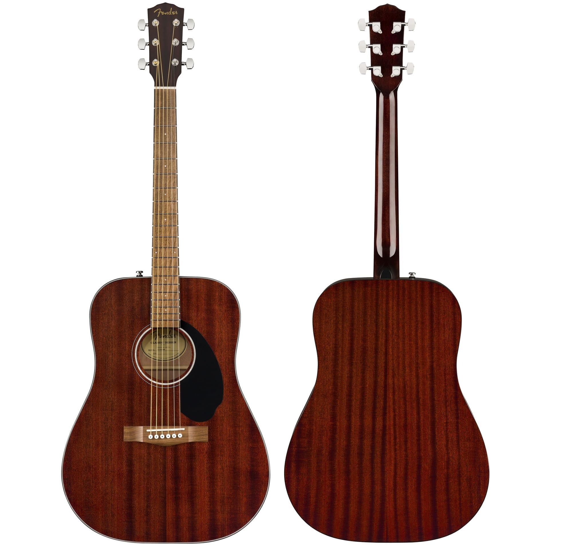 Fender CD-60 Dreadnought Acoustic Guitar - Mahogany