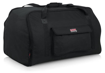 Gator Heavy-Duty Speaker Tote Bag for Compact 15-Inch Speaker Cabinets w/ Instrument Cable