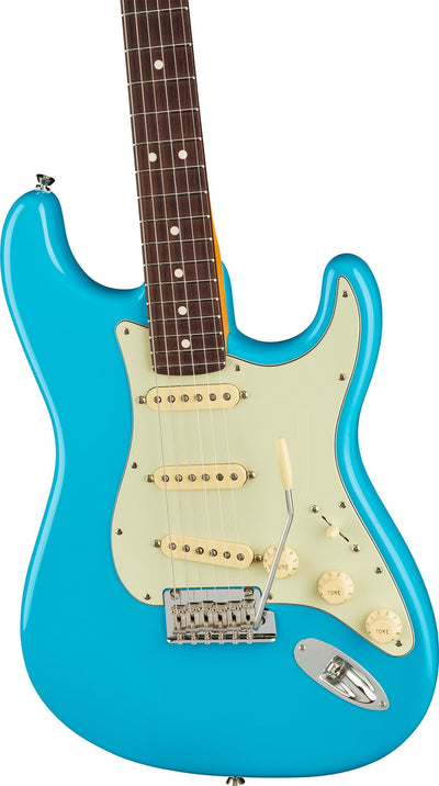 Fender American Professional II Stratocaster - Miami Blue w/ Guitar Cleaning Kit