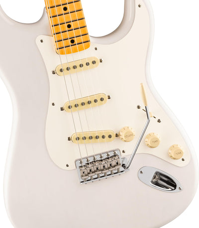 Fender Eric Johnson Stratocaster - White Blonde w/ Guitar Cleaning Kit