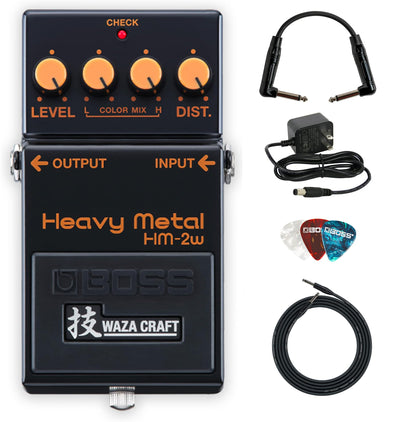 Boss HM-2W Heavy Metal Distortion w/ Power Supply