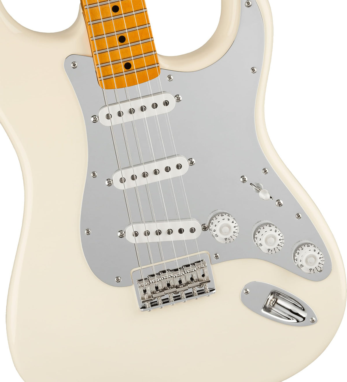 Fender Nile Rodgers Hitmaker Stratocaster - Olympic White w/ Guitar Cleaning Kit