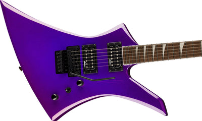 Jackson X Series Kelly KEX Electric Guitar - Deep Purple Metallic w/ Instrument Cable