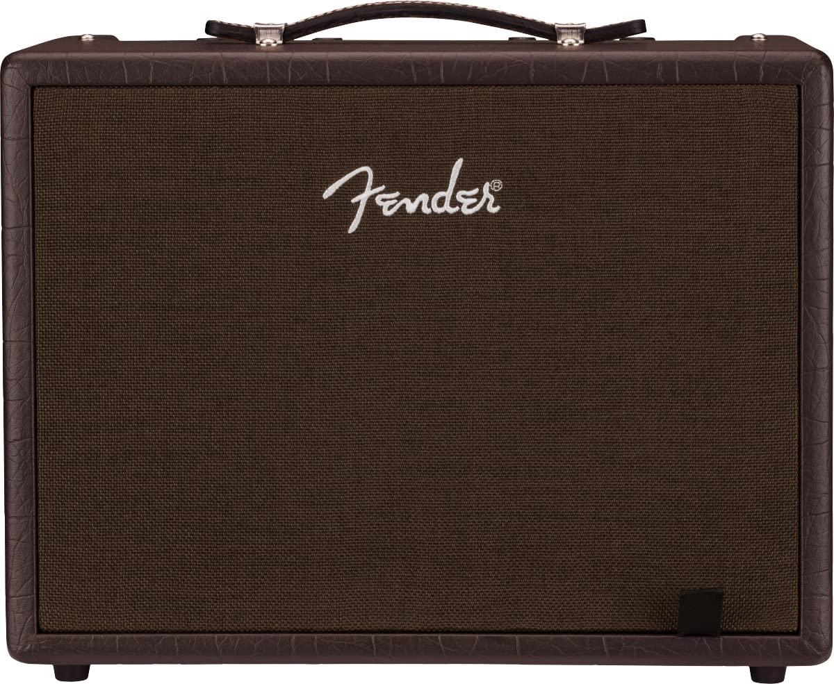 Fender Acoustic Junior Acoustic Guitar Combo Amplifier w/ Fender Amperstand Guitar Cradle