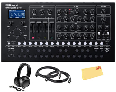 Roland SH-4d Desktop Synthesizer w/ Headphones