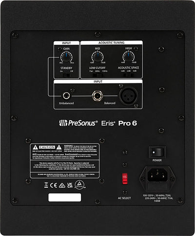 PreSonus Eris Pro 6 Studio Monitor w/ XLR Cable