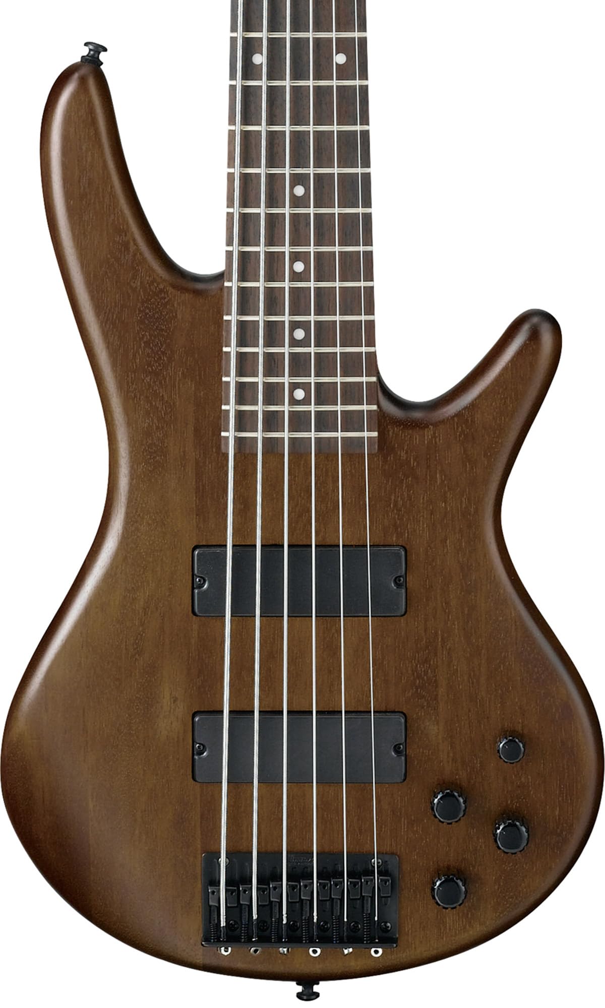 Ibanez GSR206B SR Gio 6-String Bass Guitar - Walnut Flat w/ Gig Bag