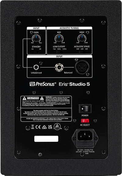 PreSonus Eris Studio 5 Studio Monitor w/ XLR Cable