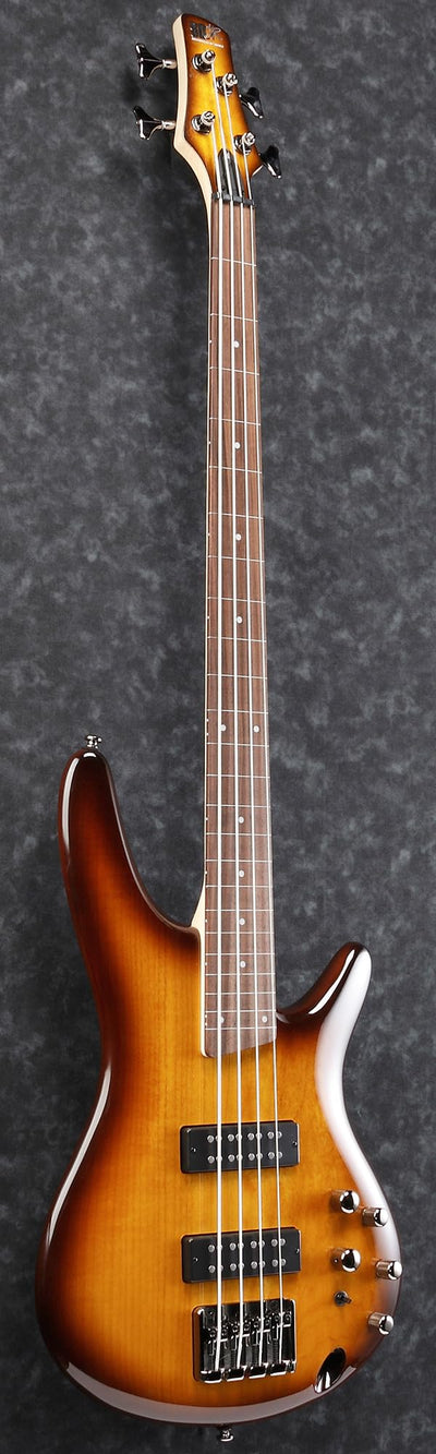 Ibanez SR370EF SR Standard Fretless Bass Guitar - Brown Burst w/ Gig Bag