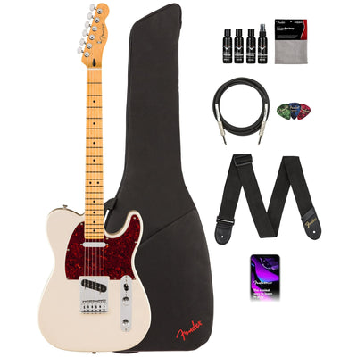 Fender Player II Modified Telecaster - Olympic Pearl w/ Cleaning Kit
