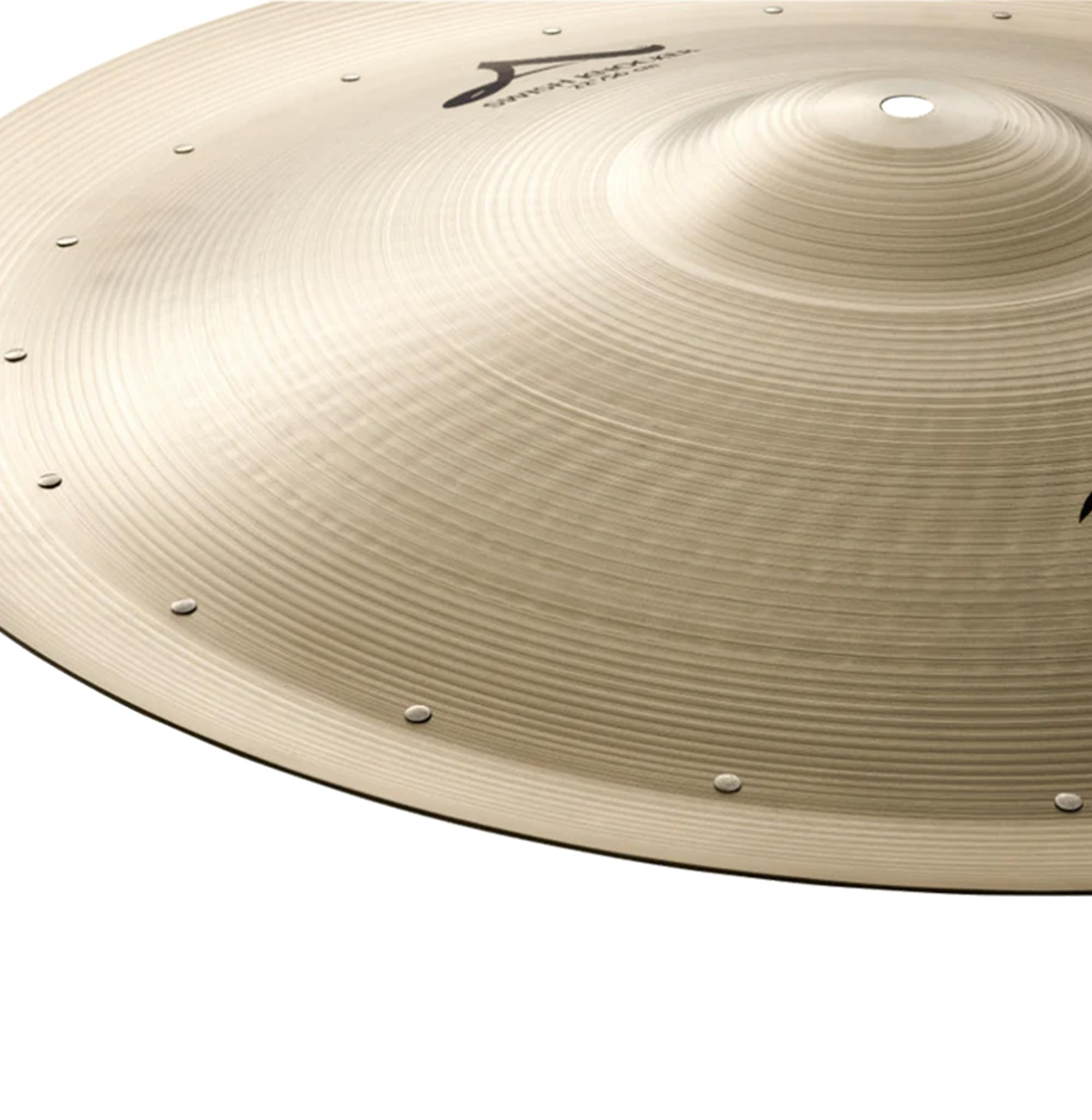 Zildjian A0315 22" A Swish Knocker Cymbal with 20 Rivets w/ Drumstick Bag
