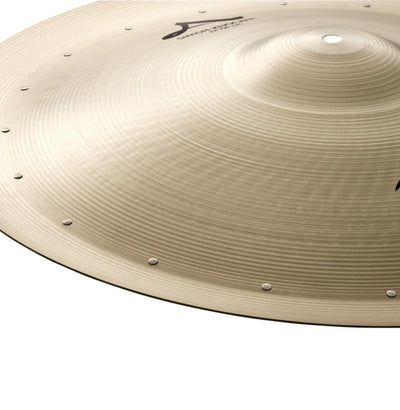 Zildjian A0315 22" A Swish Knocker Cymbal with 20 Rivets w/ Drumstick Bag