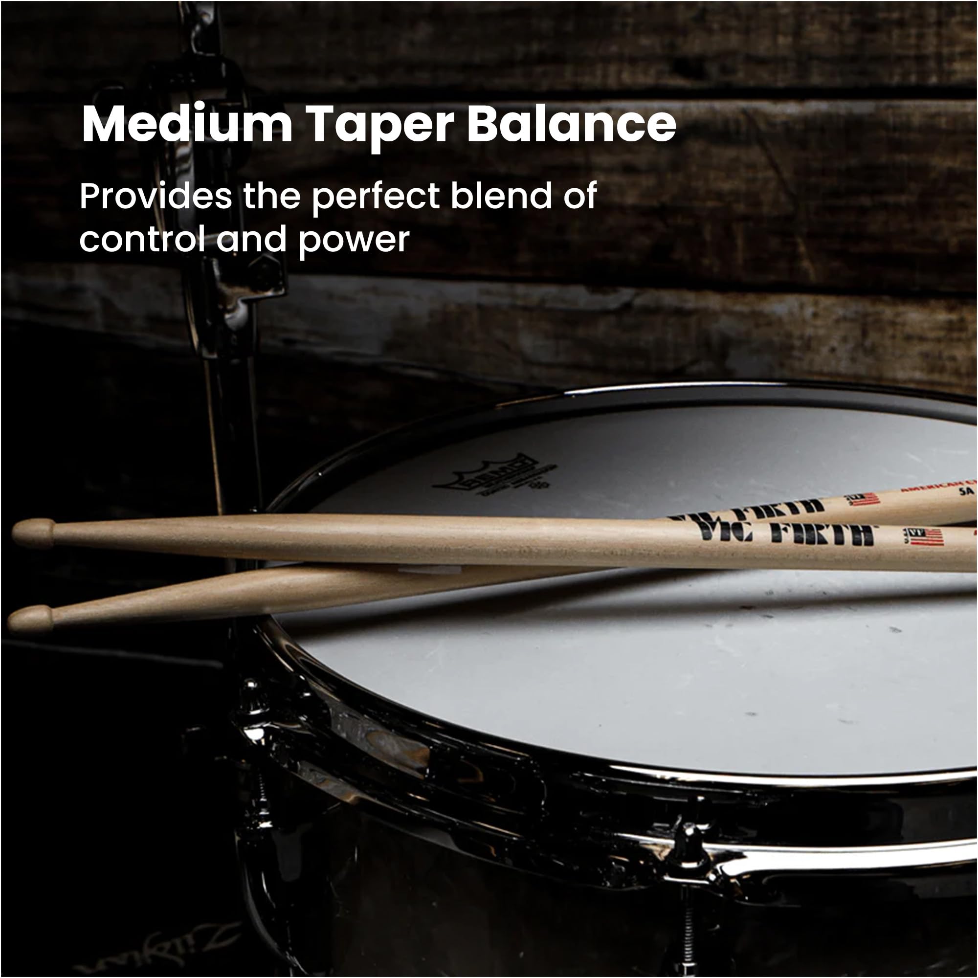Vic Firth American Classic 5A Drumsticks - 3 Pack