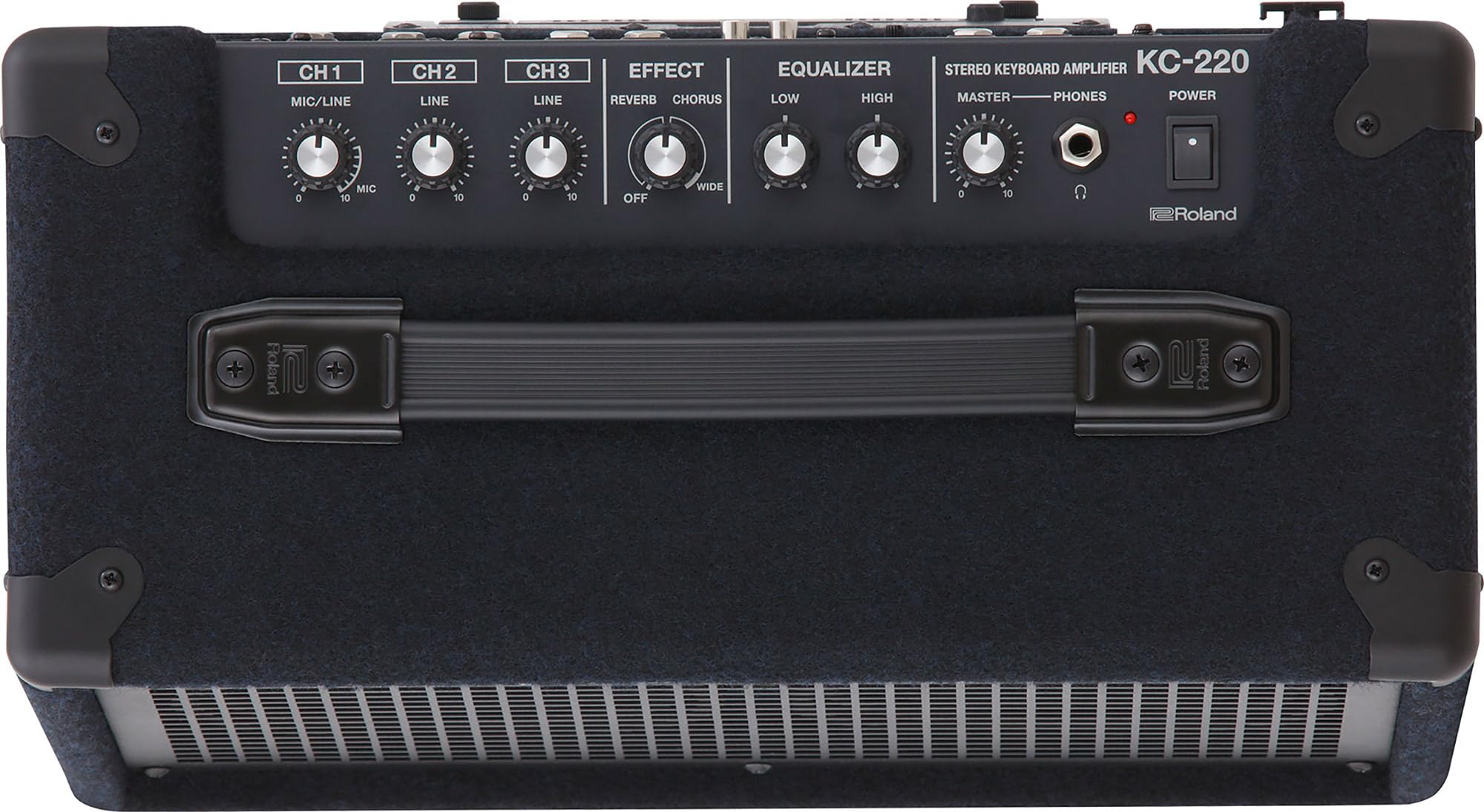 Roland KC-220 Battery-Powered Stereo Keyboard Amplifier w/ Instrument Cable