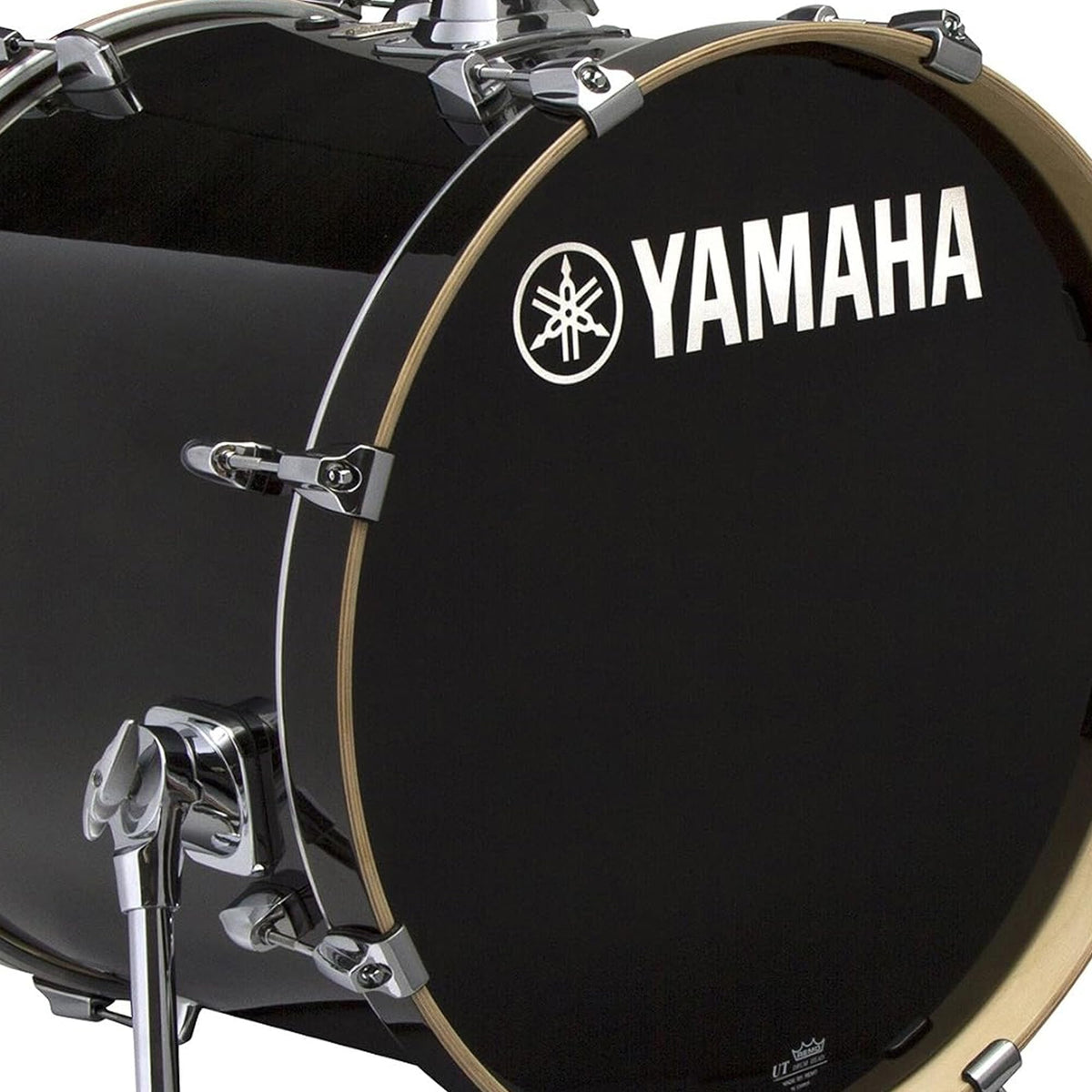 Yamaha SBB-1815 Stage Custom Birch 18x15-Inch Bass Drum - Raven Black