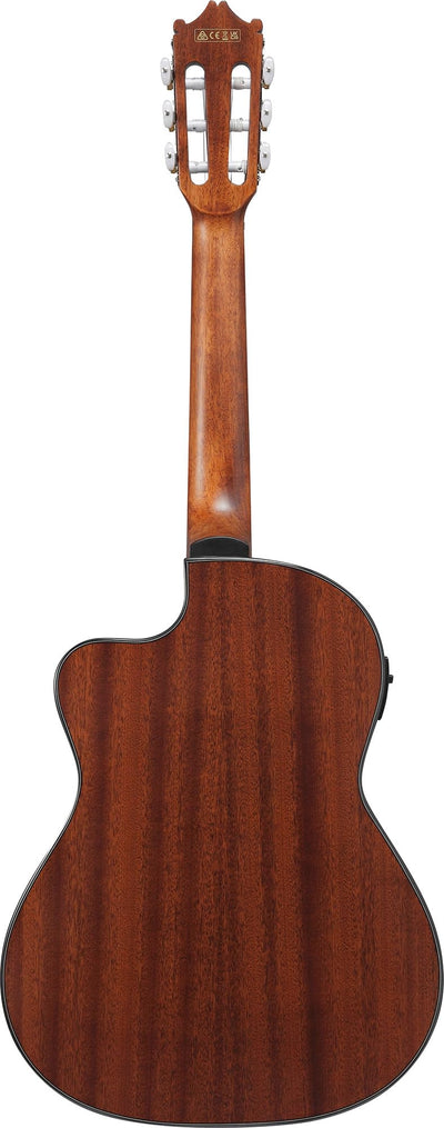 Ibanez GA5TCE3Q 3/4-Size Classical Acoustic-Electric Guitar - Amber High Gloss w/ Case